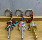 Metal Feng Shui Şans Çarkı Anahtarlık Model 1 - 1