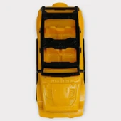 Çek Bırak Arabalar 10 Cm - Sarı Jeep - 4