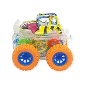 Sürtmeli Işıklı Off-Road Aracı  - 7310 - Turuncu - 1