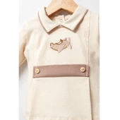 Tongs Baby Airplane Zıbın Takım 5235 Kahverengi - 2