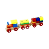 Play Wood Eğitici Ahşap Bloklu Bultak Tren 351 - 1