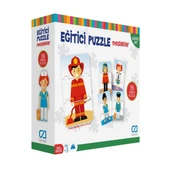 Games Eğitici Puzzle Meslekler 36 Parça 5030 - 1