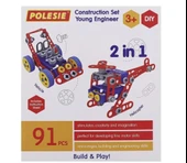 POL-72986 - MUCİT TASARIM  91 PARÇA EĞİTİCİ SET - 1