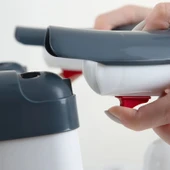 BabyJem Yandan Açılır Banyo & Mama Oturağı Antrasit - 4