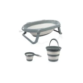 BabyJem Katlanır Banyo Küvet Seti 765 Antrasit - 1