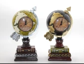 Polyester Saatli Dünya Küre Model 2 - 1