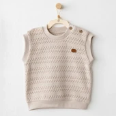 Andywawa AC26133 Wawa Exclusive Yelek Beige - 1