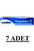 Sanino Diş Macunu Komple Bakım 75 ml   7 ADET - 1