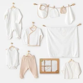 Andywawa AC25731 Organic Line 10'Lu Hastane Çıkışı Ekru - 1