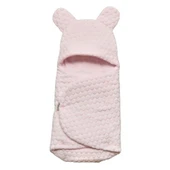 Bebitof Kabartmalı Velboa Kundak 95025 Pembe - 1