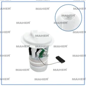 DEPO ŞAMANDIRASI KOMPLE 308 / 3008 / C4 2008 1.6 165 1525NR thumbnail 1