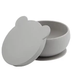 OiOi Silikon Kapaklı Kase Powder Grey - 2