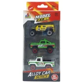 3'lü Araba Off-Road Seti - Die Cast - DS045 - 4