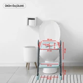 BabyJem Basamaklı & Katlanır Klozet Adaptörü 861 Mercan thumbnail 4