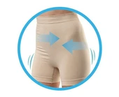 Mycey Doğum Sonrası Toparlayıcı Korse Kısa Paça Ekru - 1