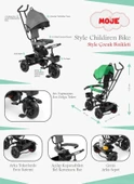 Moje Style 3 Tekerlekli Çocuk Bisikleti Yeşil - 1