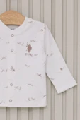 U.S.Polo Erkek Bebek Patikli 3'Lü Takım USB2018 Krem - 2