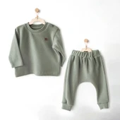 Andywawa AC26213 Casual 2'li Takım Green - 1