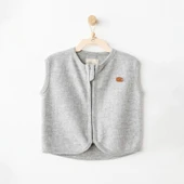 Andywawa AC26211 Casual Yelek Grey - 1