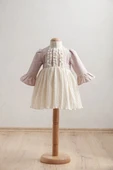 Tongs Baby Bebek Elbise 3922 Pudra - 1