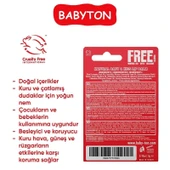 Babyton Bebek ve Çocuklar İçin Doğal Dudak Koruyucu Balm Çilek - 2