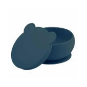 OiOi Silikon Kapaklı Kase Deep Blue - 1