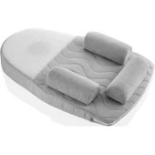 BabyJem Kiraz Çekirdekli Antikolik Uyku Yastığı Air 426 Gri - 2