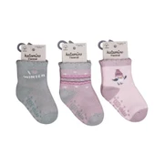 Katamino Zerin Abs'li Kız Bebek Havlu Soket Çorap K45908 Asorti - 1