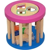 Play Wood Ahşap Eğitici Silindir Bultak 374 thumbnail 2