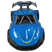 Sürtmeli Yarış Arabası - Mavi - 3