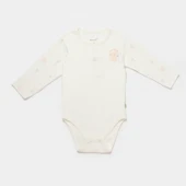 Bibaby Biorganic Koala Jungle Uzun Kol Bebek Body 56973 Pembe - 1
