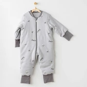 Andywawa AC26035 Fiber Keep Smiling Uyku Tulumu 2,5 TOG Grey - 1