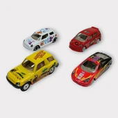 Maxx Wheels 4 lü Metal Araç Seti - Şehir Araçları - 1