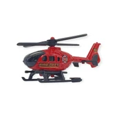 3'lü İş Makinaları Road Seti - Die Cast - DS044 - İtfaiye - 3