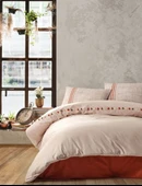 Cotton Box Candy Ranforce Nevresim Takımı Tek Kişilik Merri Bej - 1