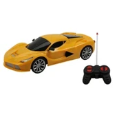 Uzaktan Kumandalı Spor Araba - 699-195 - Sarı - 1