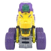 Sürtmeli Dinazor Araçlar - Sesli ve Işıklı - D500-19 - Sarı - 3