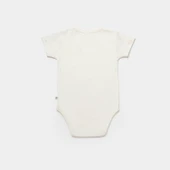 Bibaby Biorganic Koala Jungle Kısa Kol Bebek Body 56972 Pembe - 2