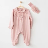 Andywawa AC26242 Little Leopard Tulum Takım Pink - 1