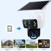 O-Kam 3950 15MP 10X Optik Zoom  UltraHD 4G Solar Akıllı Güvenlik Kamerası - 3