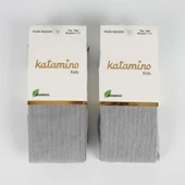 Katamino Beyza Kız Bambu Külotlu 1-5 Yaş K30205 Gri - 1