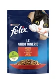 FELİX Sığır Etli Yaş Kedi Maması 85 gr thumbnail 2