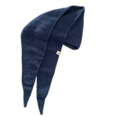 Pofuduk Sophie Örgü Eşarp Fular Şal PFDKF1 Lacivert thumbnail 5