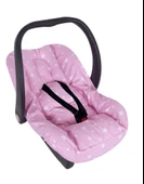 Sevi Bebe Bel Destekli Ana Kucağı Örtüsü ART-61 Pembe Yıldız - 1