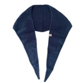 Pofuduk Sophie Örgü Eşarp Fular Şal PFDKF1 Lacivert thumbnail 6