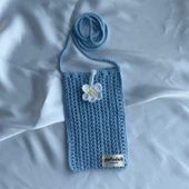 Pofuduk Hanmade Telefon Çantası PPB1 Mavi thumbnail 2