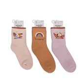 Katamino Yunela Kız Havlu Soket Çorap 250257 Asorti - 1