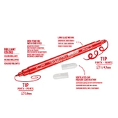 Carioca Birello Süper Yıkanabilir Çift Taraflı Keçeli Boya Kalemi 12li thumbnail 3