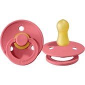 Bibs Colour Kauçuk Emzik 6-18 Ay Coral - 1