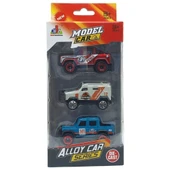 3'lü Araba Off-Road Seti - Die Cast - DS045 - 1